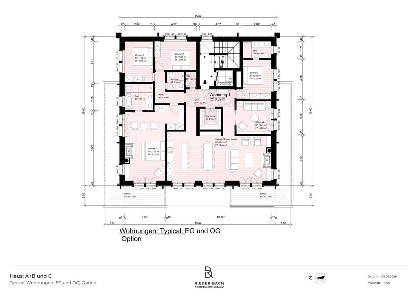 Grosswohnung (Option)