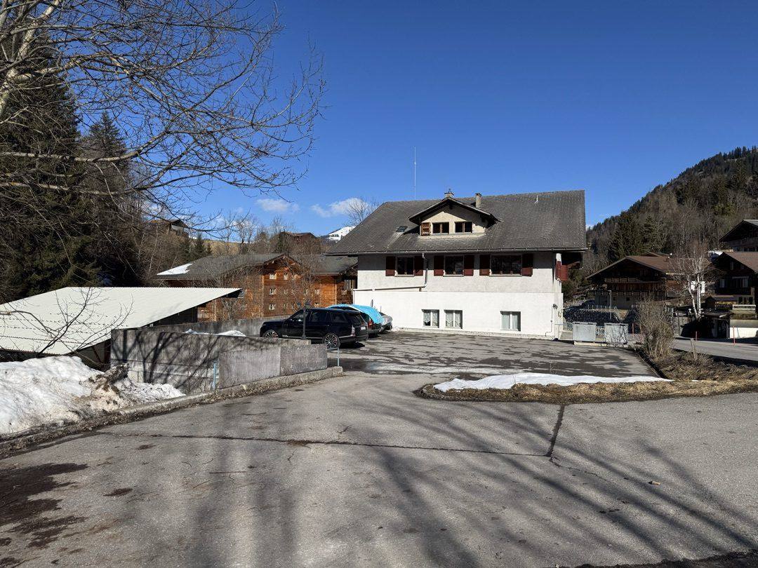 Bestehendes Gebäude vor dem Rückbau